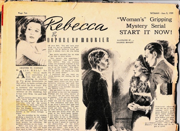 Rebecca serial 1939